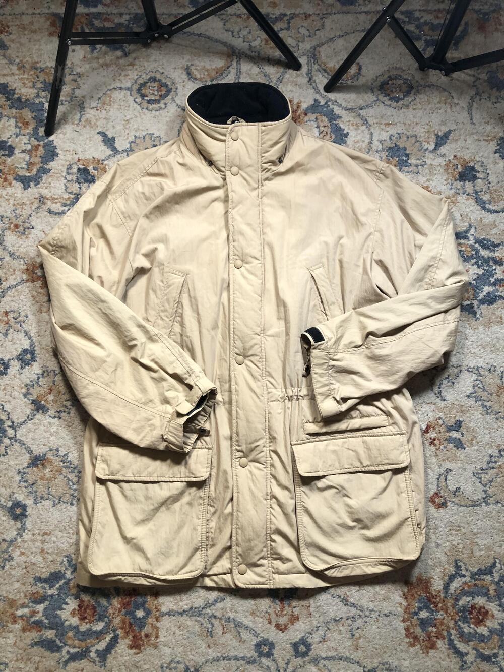 J.Crew Jacket Mens Medium Oarsman Parka Field High Collar Storm Flap